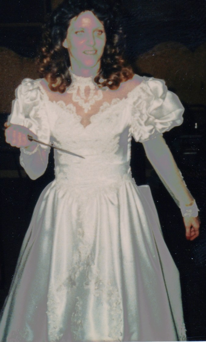 Some aspects of Connie's wedding were nontraditional.  The divorce was uncontested.