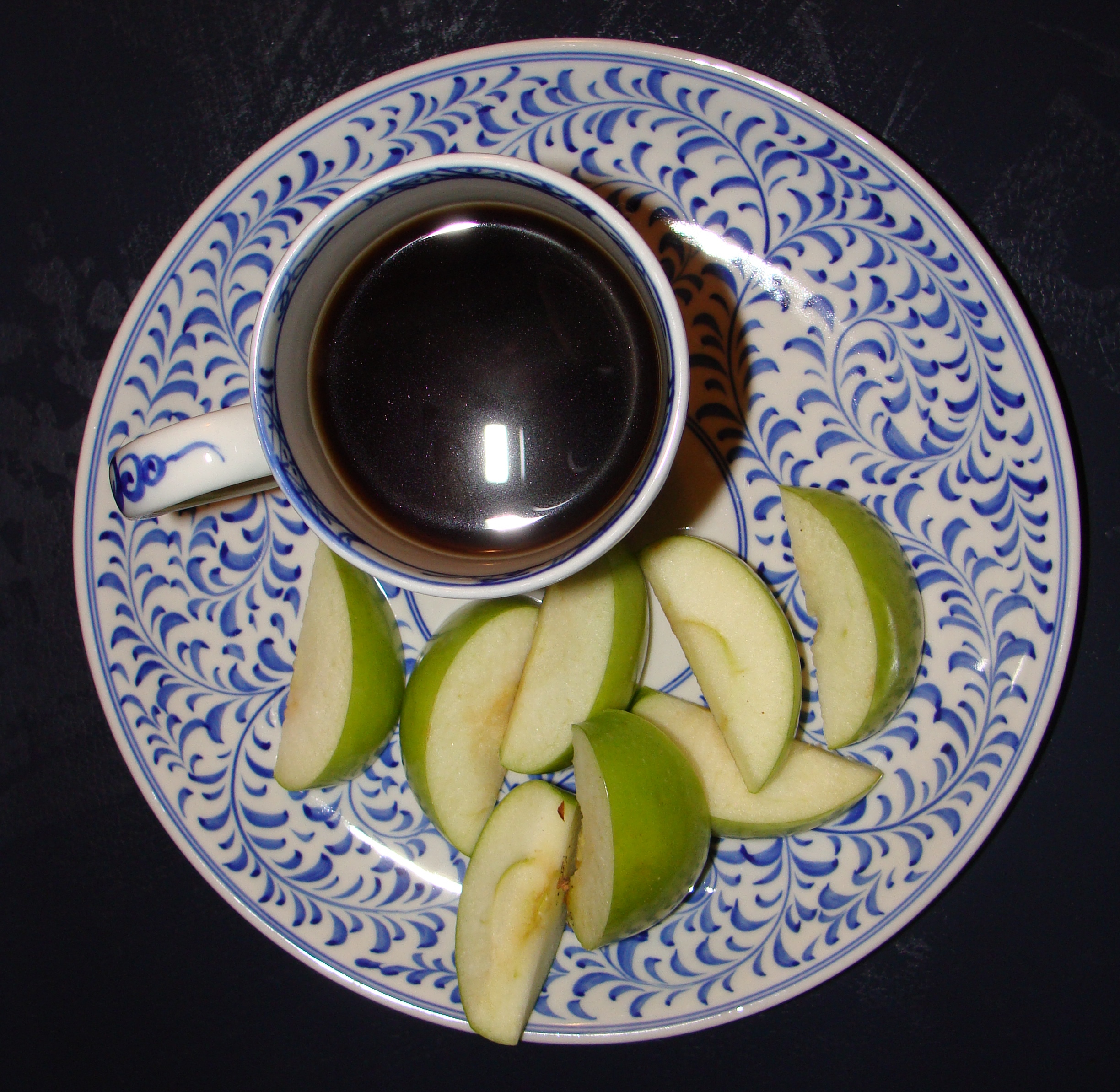 Morning coffee.