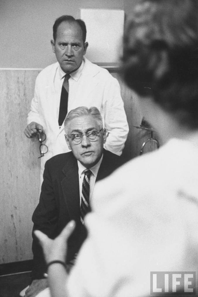 If Connie drives to Boston to thump on doctors' heads, they're going to look much, much more frightened.