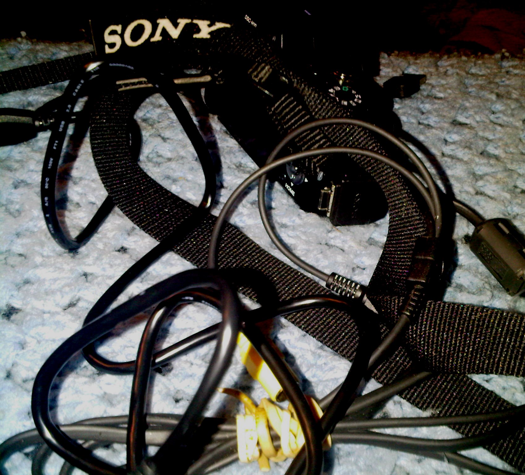 Connie consistently takes photos while trying to scroll through phone messages