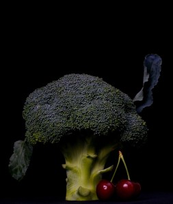 What are the odds of finding a photo of broccoli WITH cherries? http://www.flickr.com/photos/marcoveringa/3091439509/sizes/l/