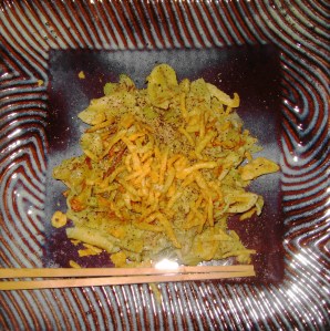 Fresh ground pepper and an elegant presentation always helps.