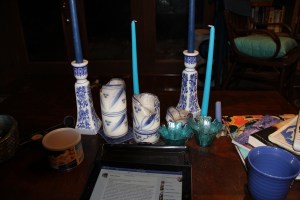 the family room coffee table