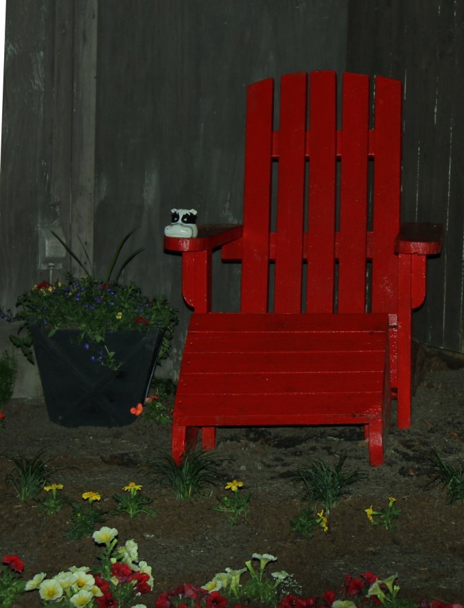 red chair